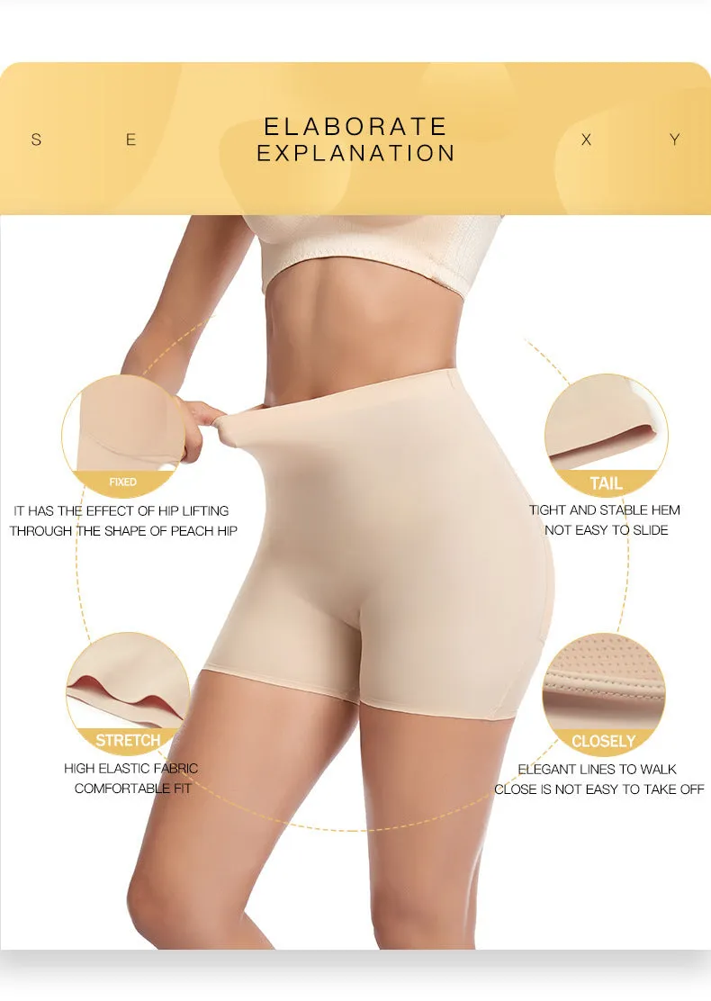 Boxer Waist Trimming And Body Shaping Butt-lift Underwear