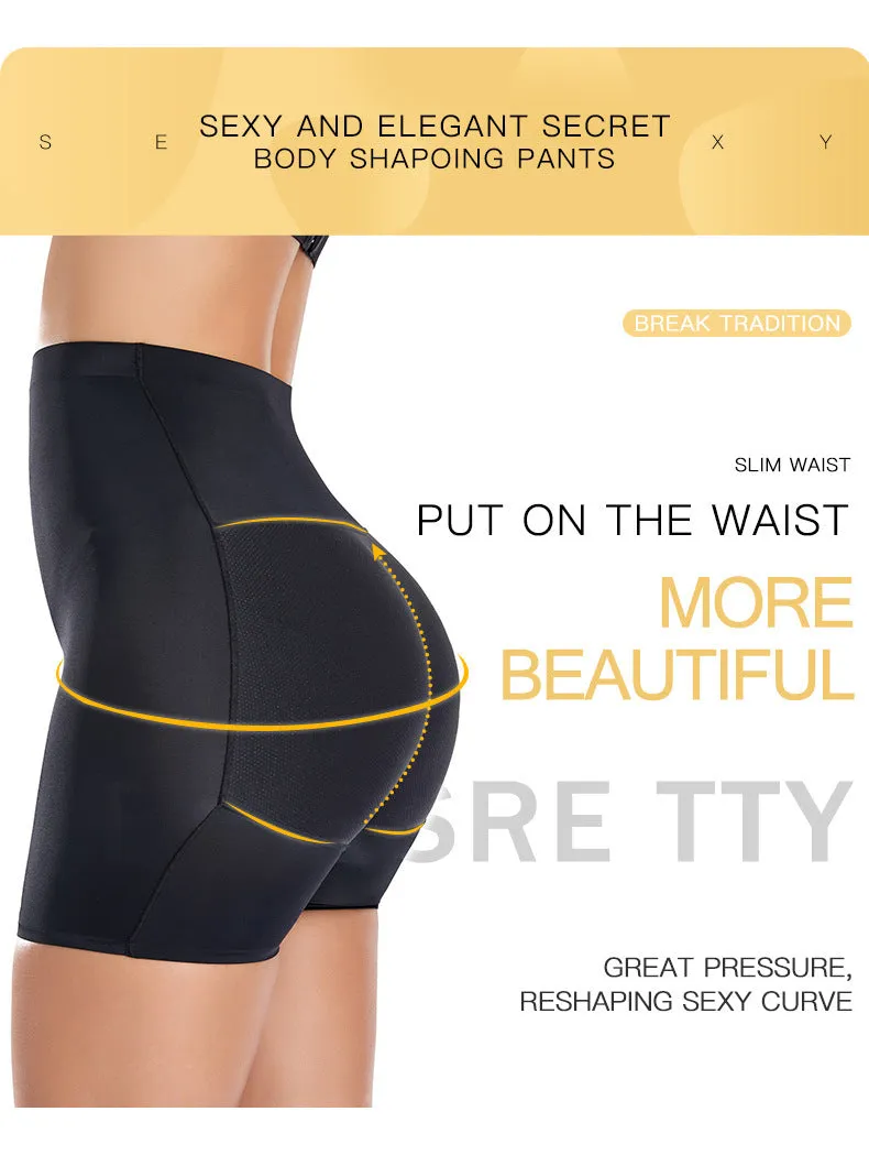 Boxer Waist Trimming And Body Shaping Butt-lift Underwear