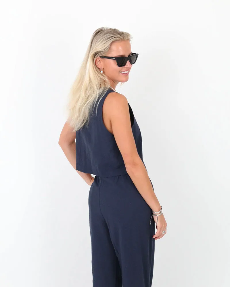 Byron Top | Navy