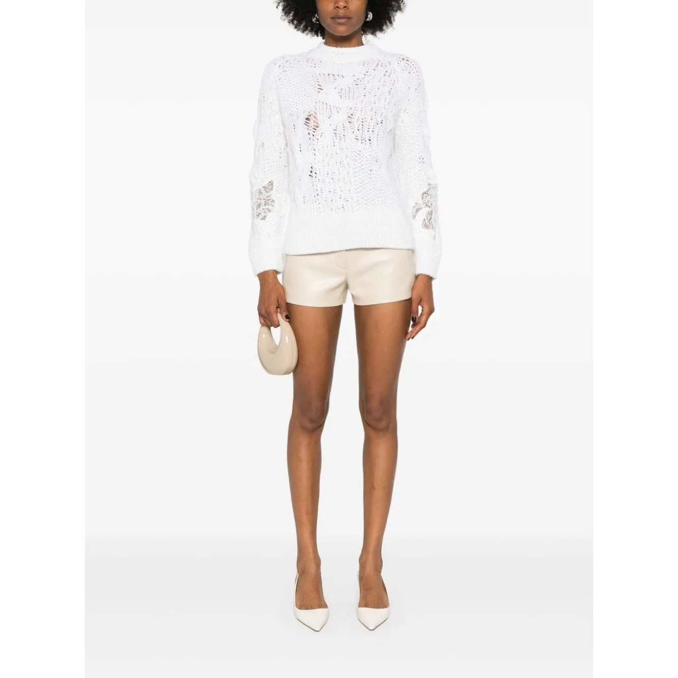 Ermanno Scervino Sweaters White