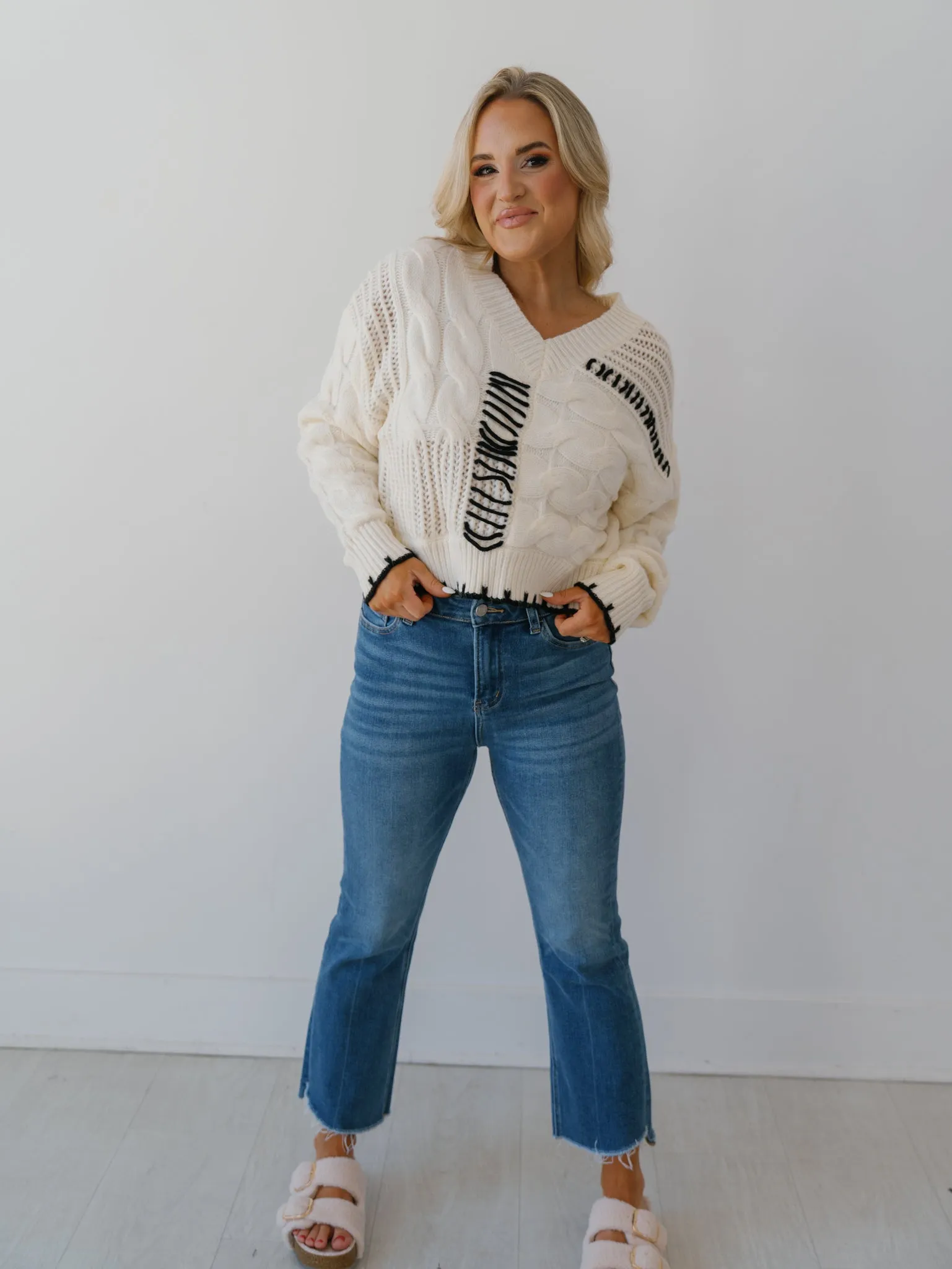 Gabriella Cropped Sweater