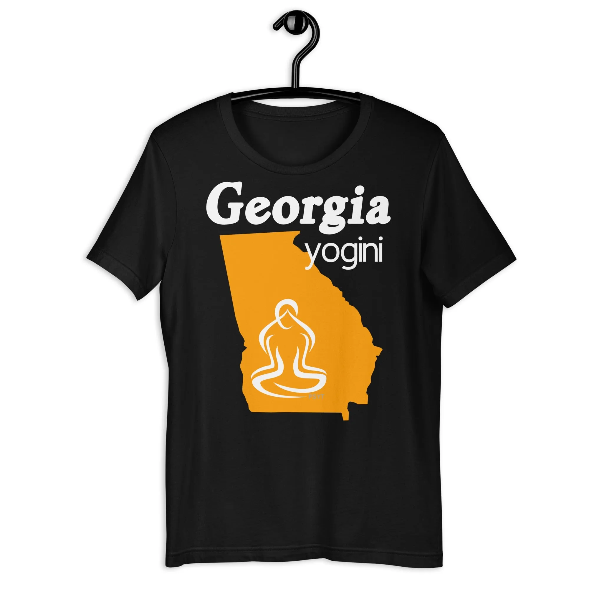 Georgia Map Yogini Dark Shirt