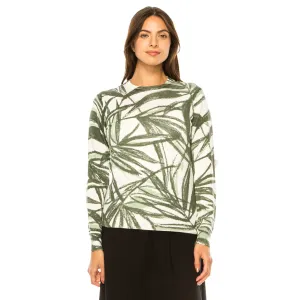 Grass Print Sweater by Yal