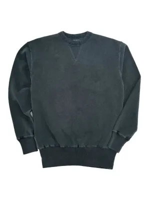 Laniakea Crew Neck- Pigment Dyed Blue Graphite