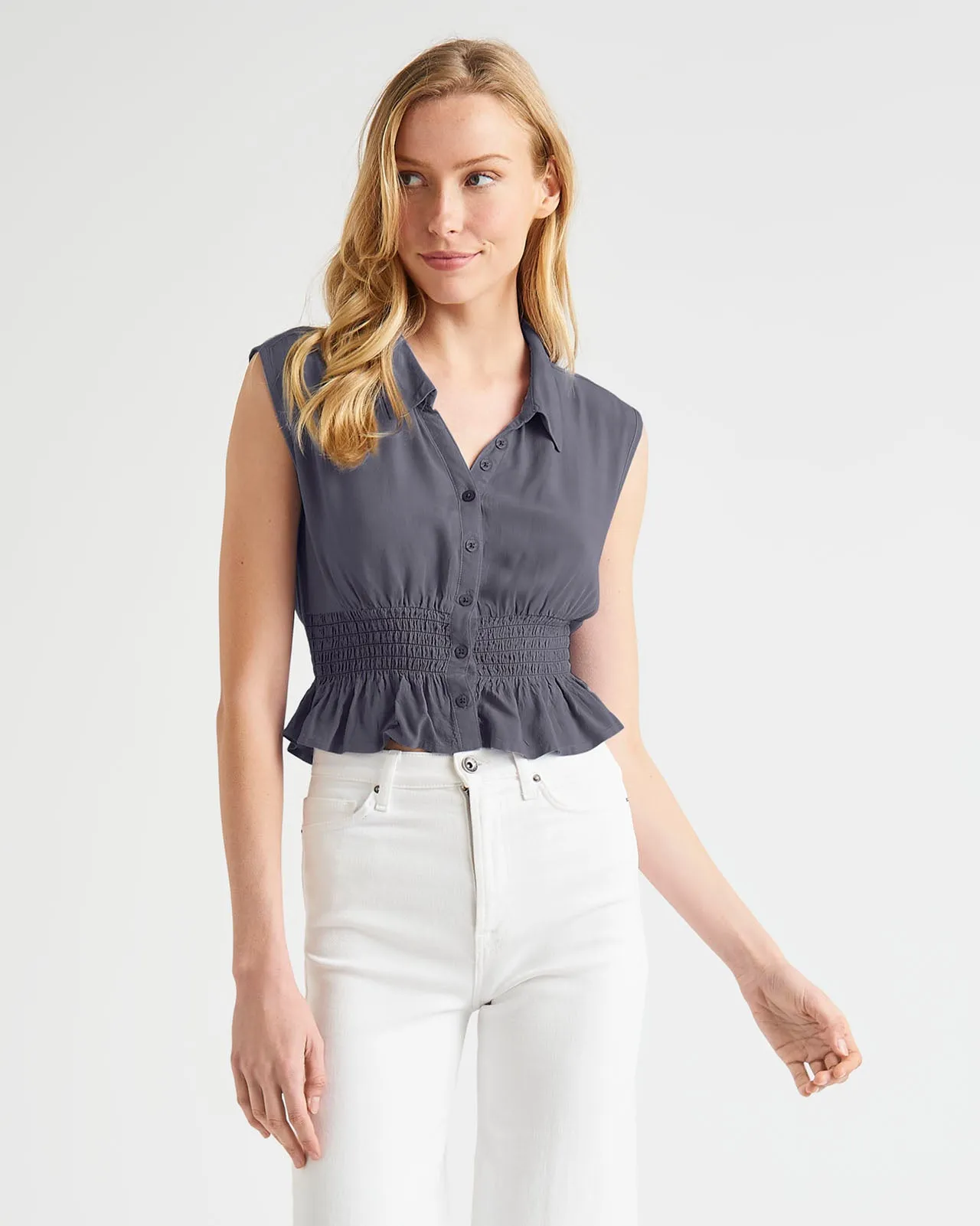 Lindsay Ruched Top