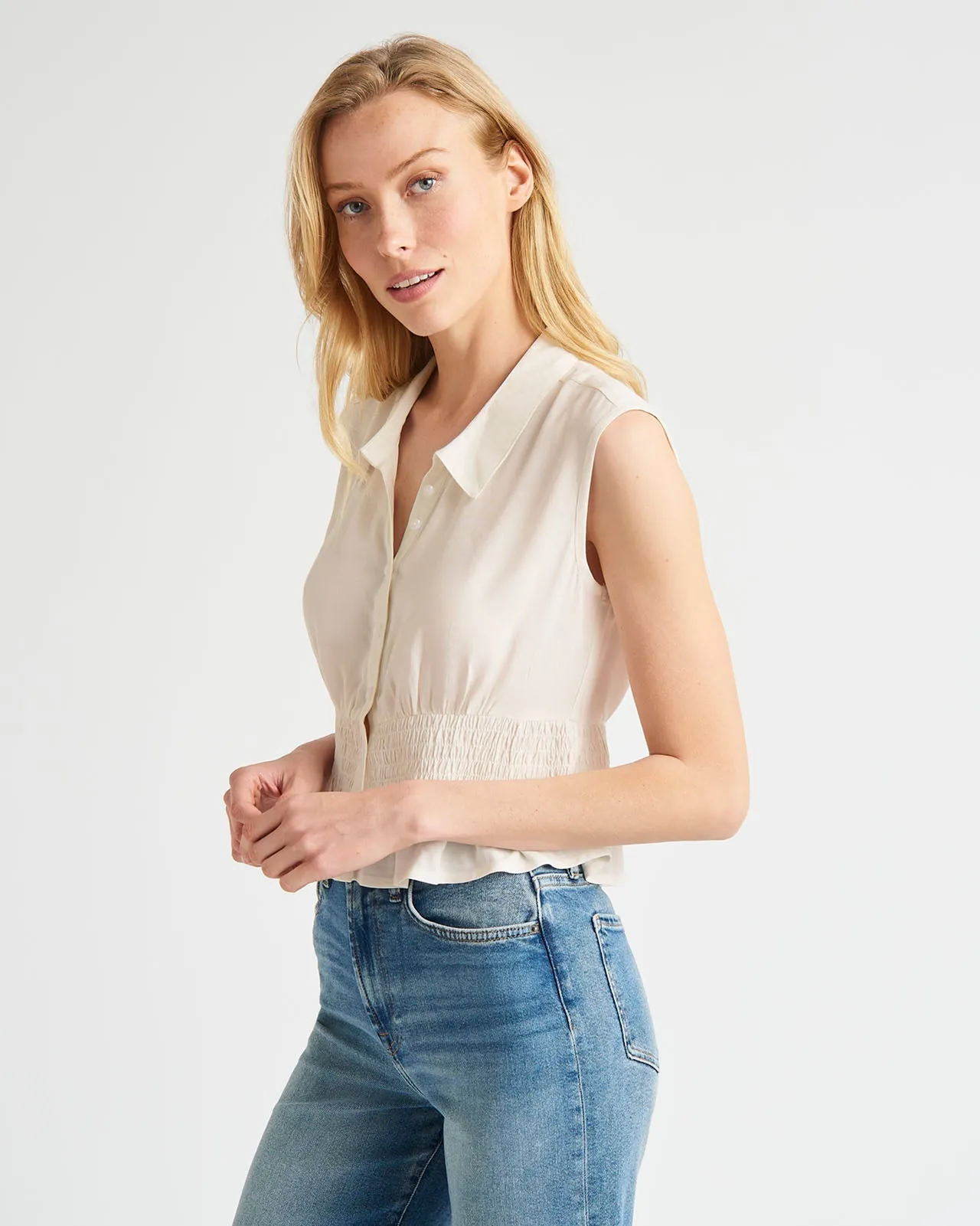 Lindsay Ruched Top