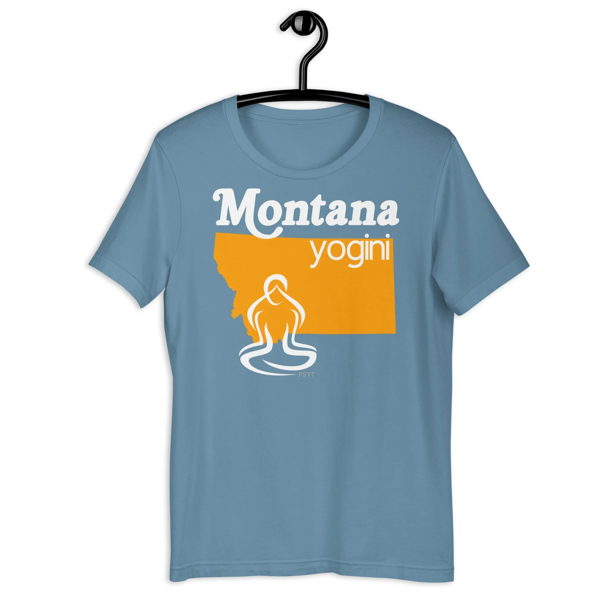 Montana Map Yogini Dark Shirt