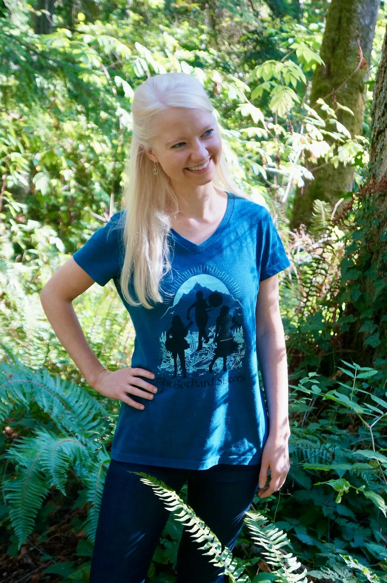 Mountain Sunrise Shirt (V Neck)