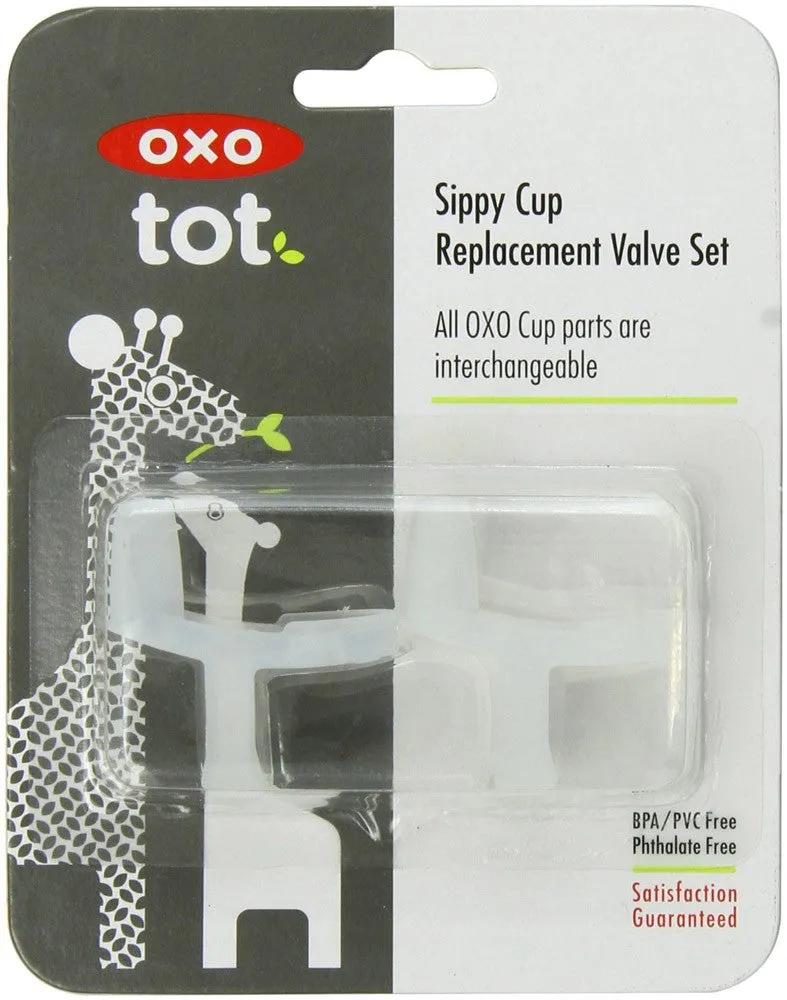 OXO Tot Grow Soft Spout Sippy Cup Valve Replacement Set