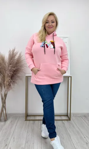 PLUSSIZE Trui Jill Roze