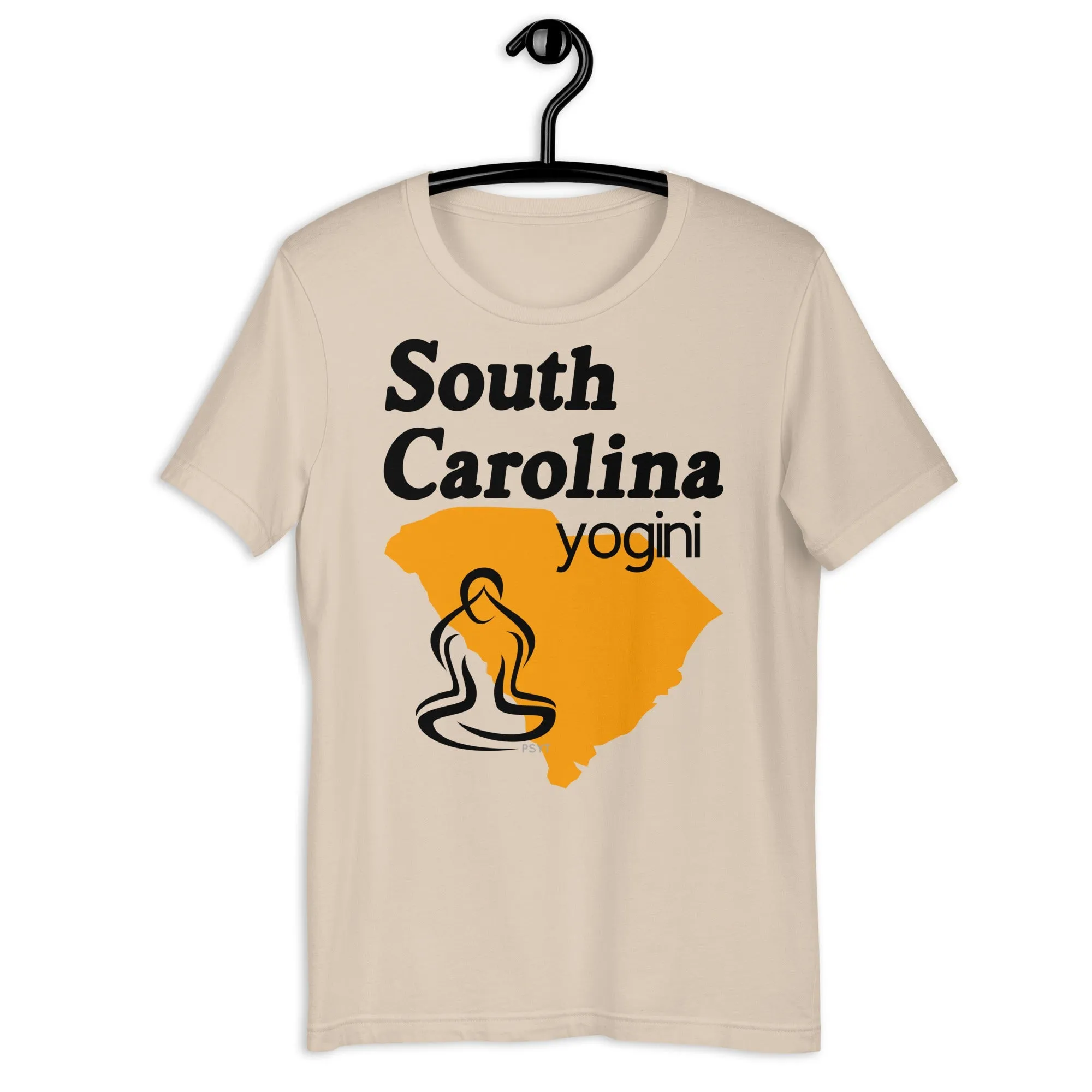 South Carolina Map Yogini Light Shirt