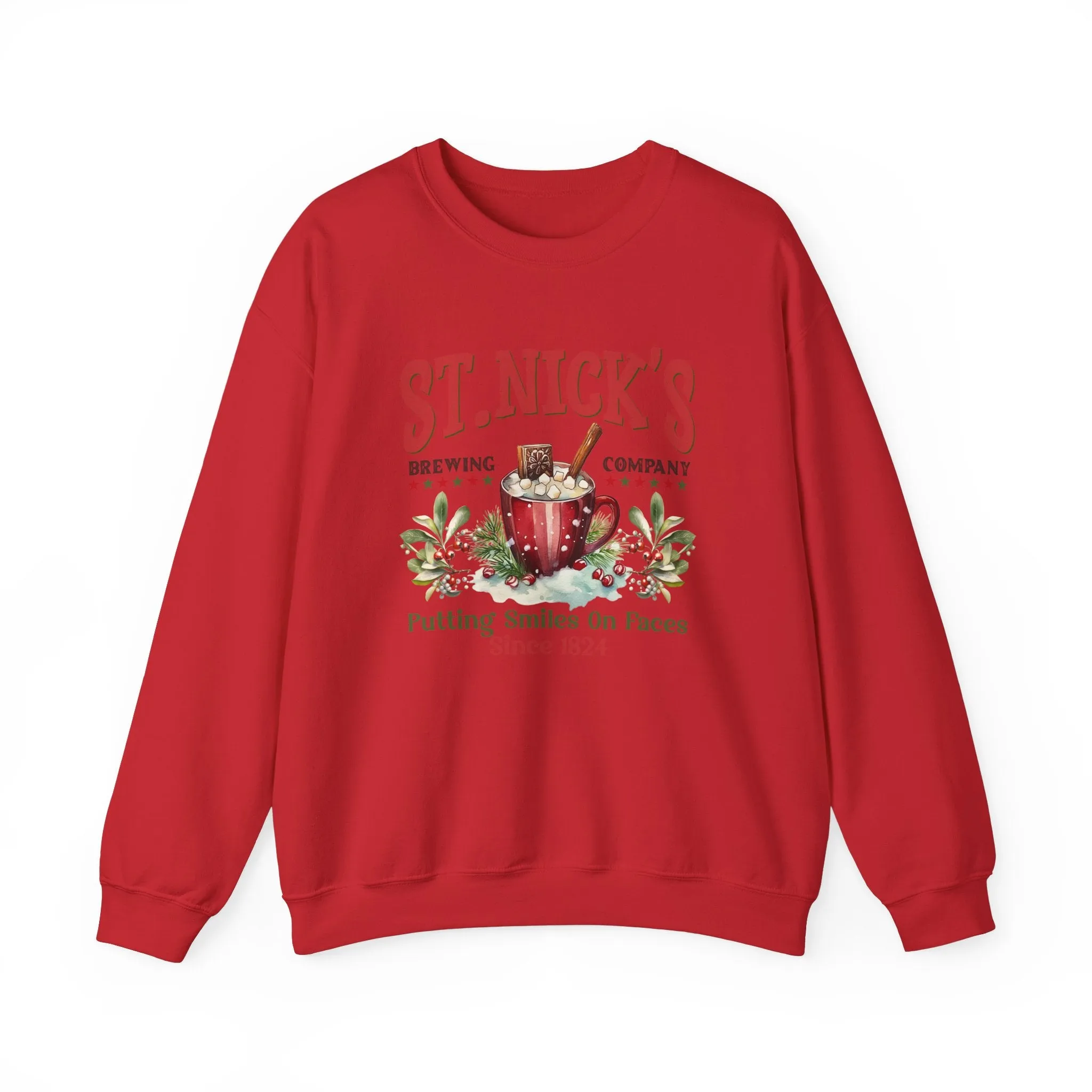 St Nick's Brewing company Unisex Heavy Blend™ Crewneck Sweatshirt