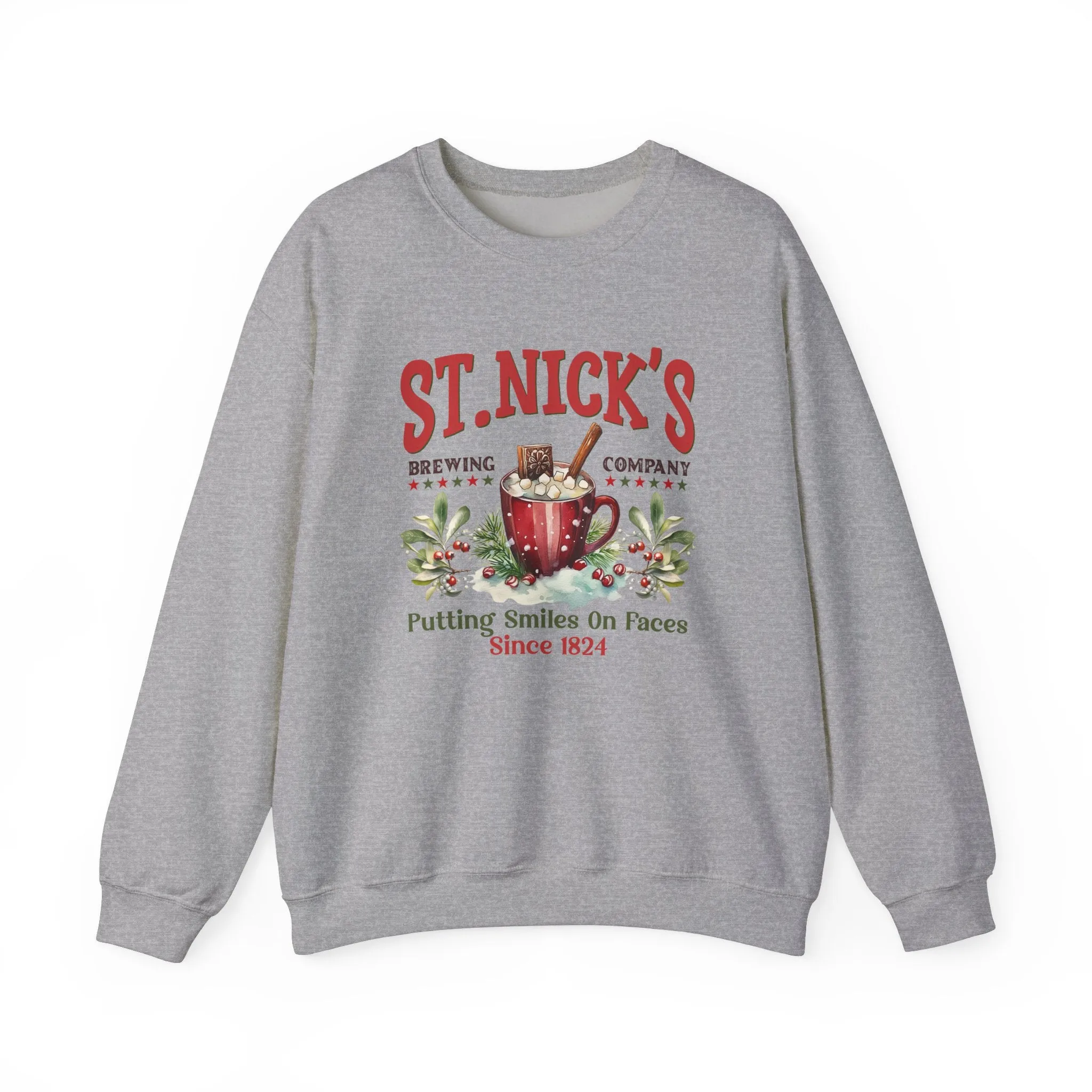 St Nick's Brewing company Unisex Heavy Blend™ Crewneck Sweatshirt