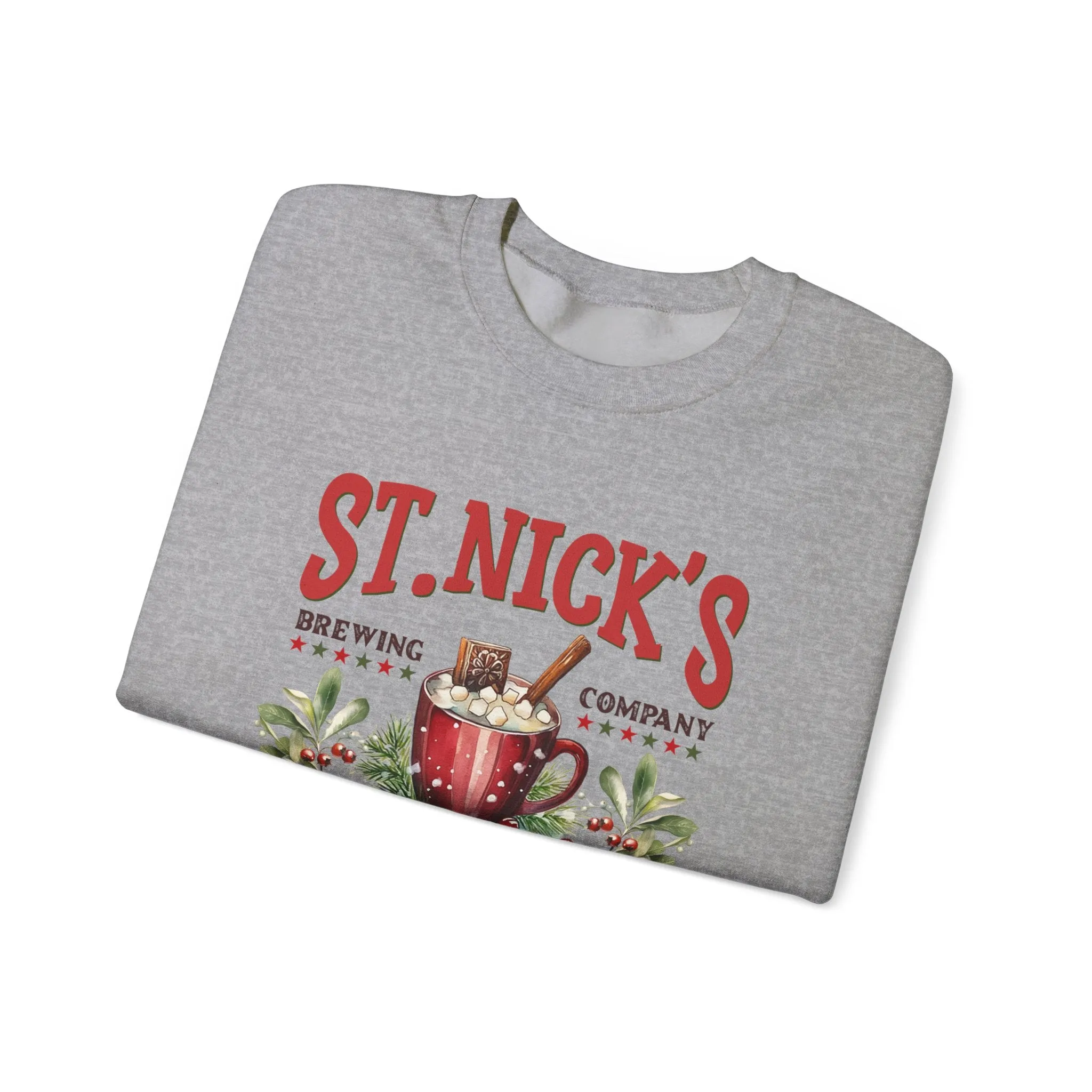 St Nick's Brewing company Unisex Heavy Blend™ Crewneck Sweatshirt