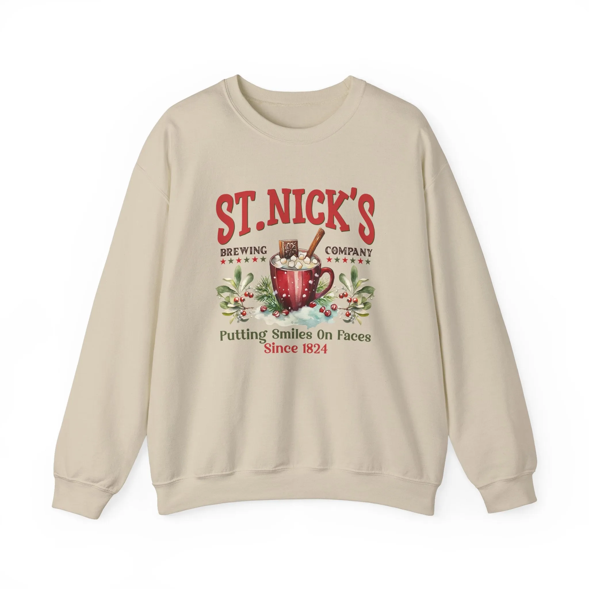 St Nick's Brewing company Unisex Heavy Blend™ Crewneck Sweatshirt