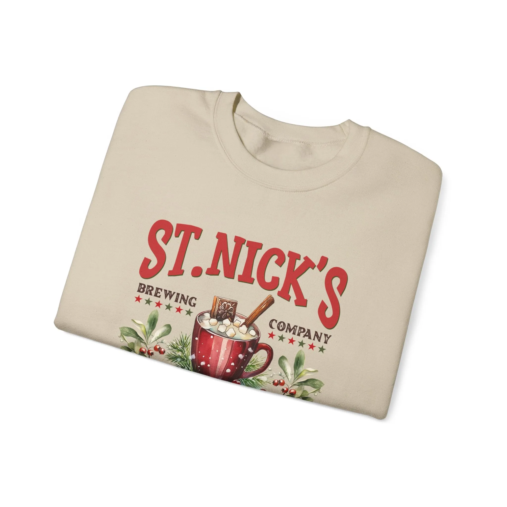 St Nick's Brewing company Unisex Heavy Blend™ Crewneck Sweatshirt