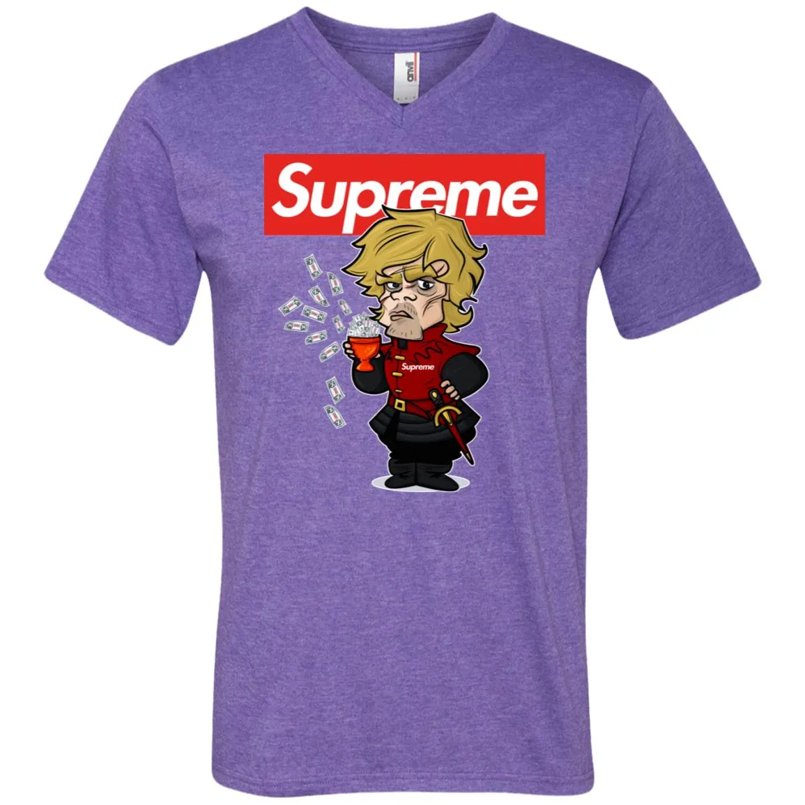 Supreme Tyrion Game Of Thrones T-shirt Men V-Neck T-Shirt