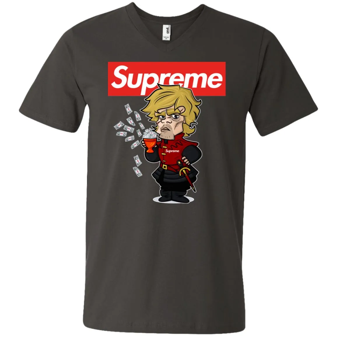 Supreme Tyrion Game Of Thrones T-shirt Men V-Neck T-Shirt