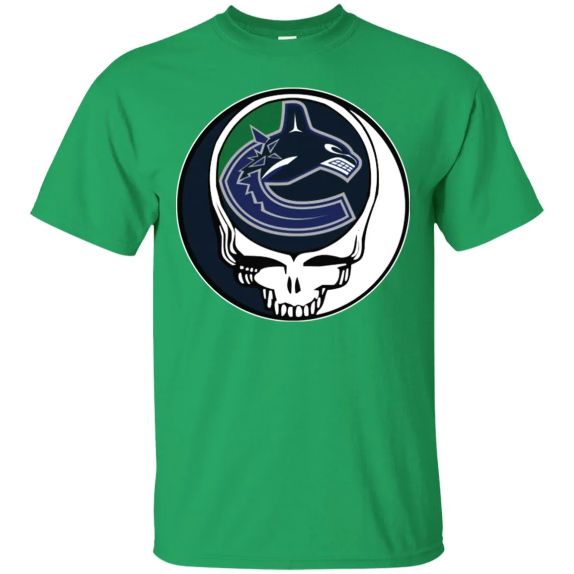 Vancouver Canucks Grateful Dead Steal Your Face Hockey Nhl Shirts