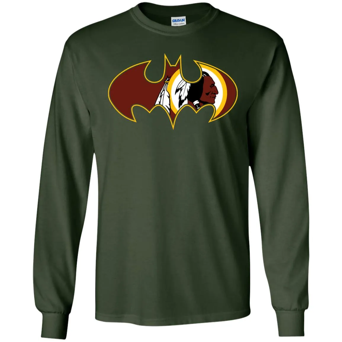 We Are The Washington Redskins Batman Nfl Mashup Men Long Sleeve Shirt