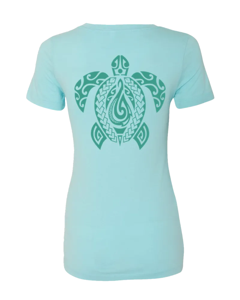 Women's Honu V-Neck Tee