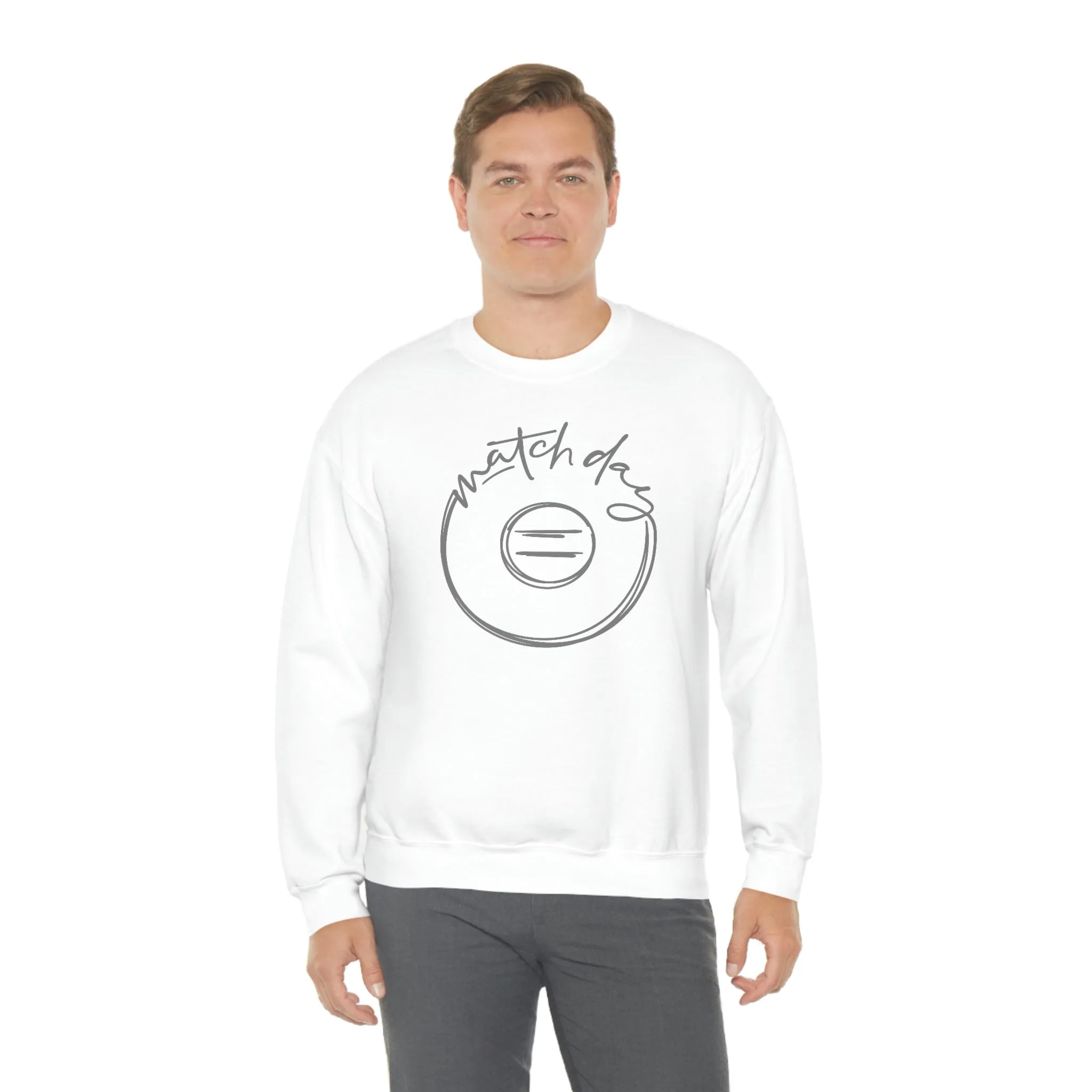 Wrestling Match Day Unisex Heavy Blend Crewneck Sweatshirt